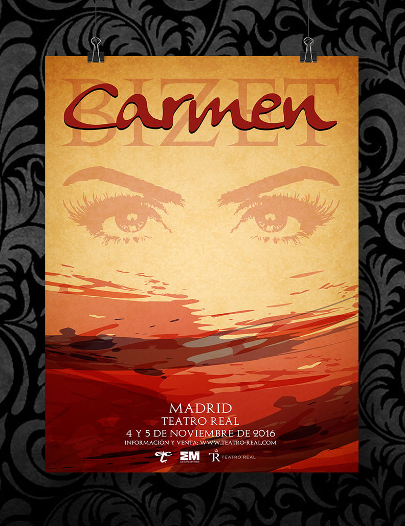Cartel Carmen de Bizet